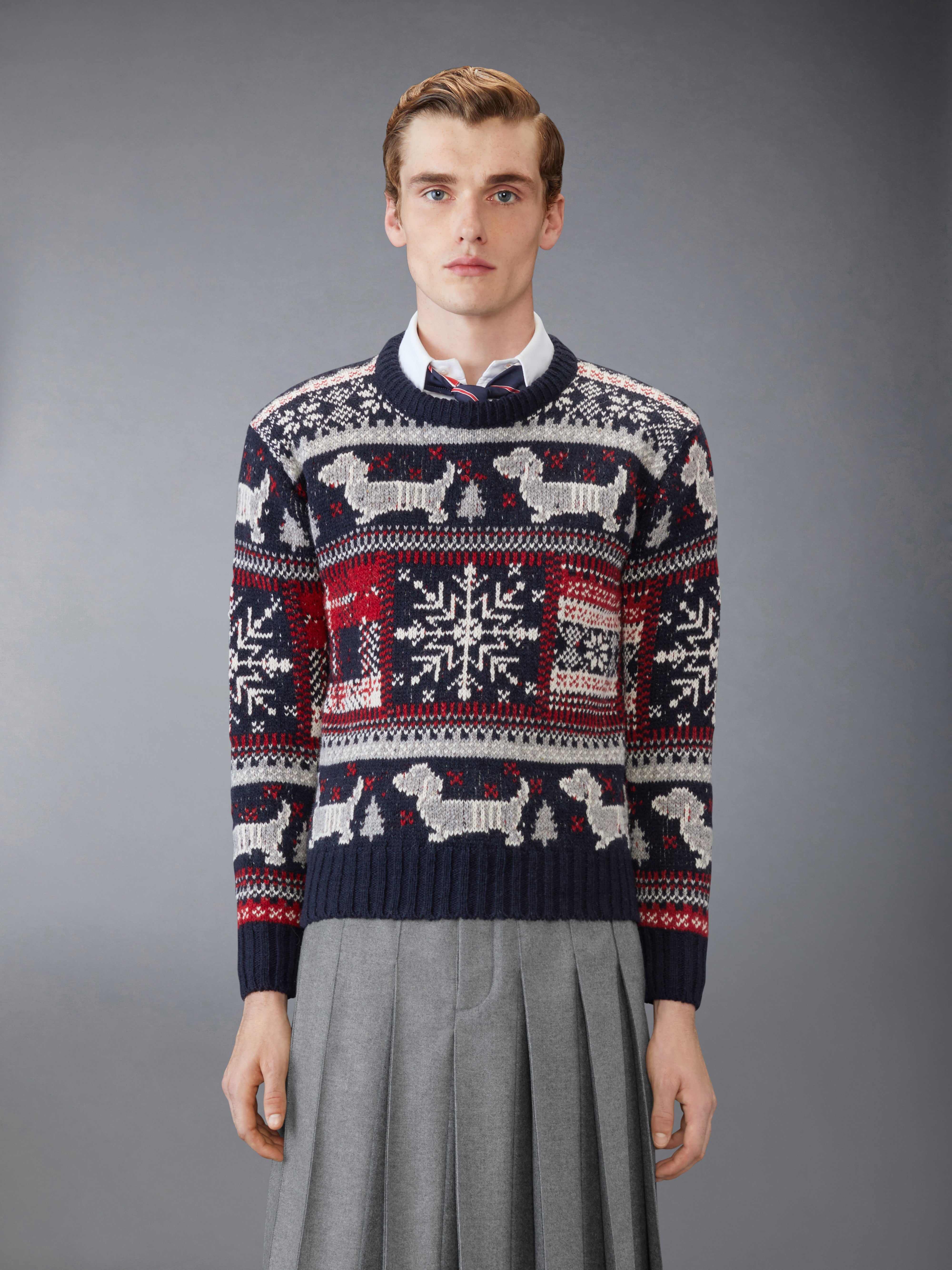 Holiday Hector Fairisle Jersey Float Jacquard Relaxed Fit