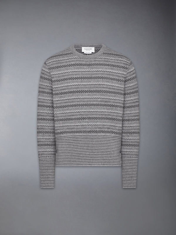 FAIRISLE JACQUARD CASHMERE PULLOVER - featured image
