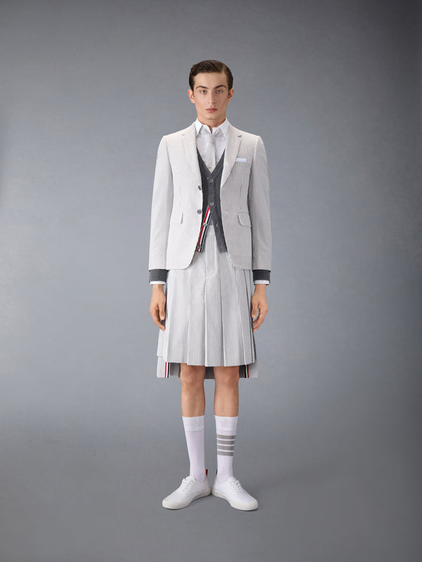 CLASSIC CASHMERE 4-BAR V-NECK CARDIGAN - image 3