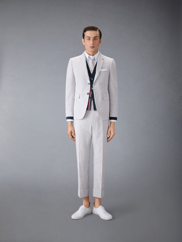 CLASSIC CASHMERE 4-BAR V-NECK CARDIGAN - image 3