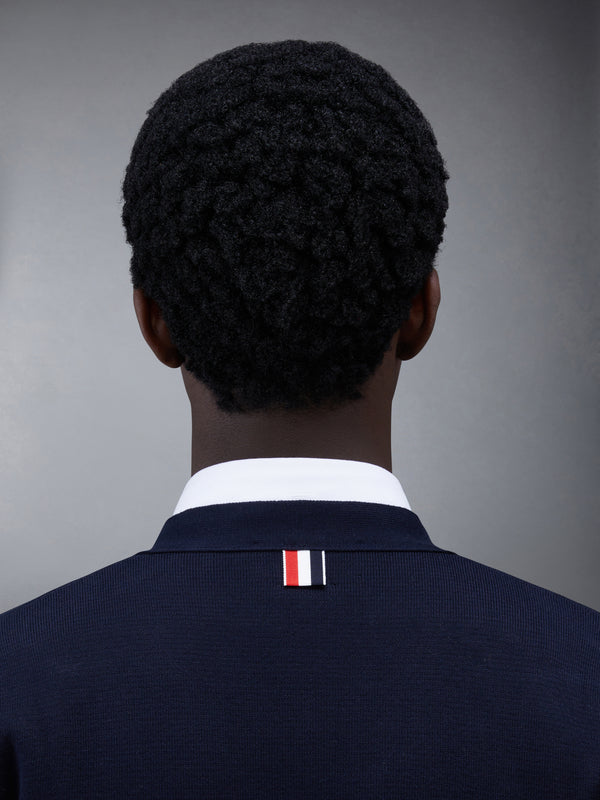 COTTON CREPE 4-BAR MILANO STITCH CARDIGAN - image 6