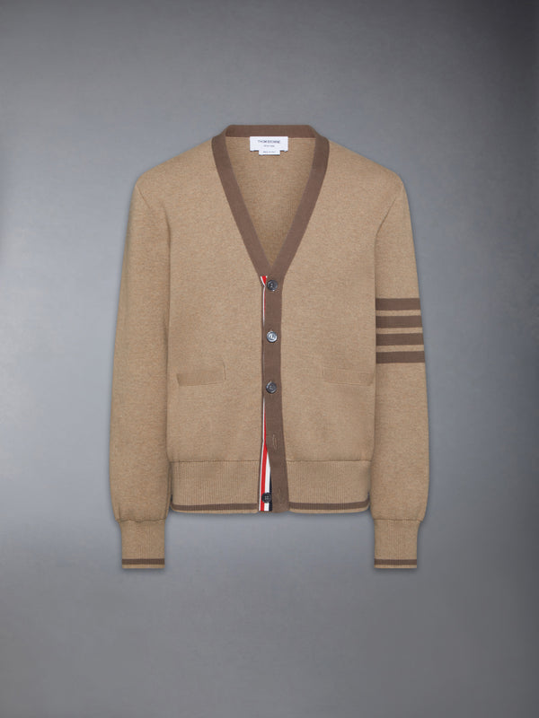 MILANO STITCH 4-BAR V NECK CARDIGAN - featured image