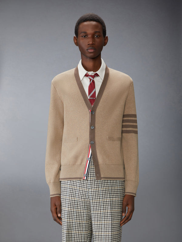 MILANO STITCH 4-BAR V NECK CARDIGAN - image 1