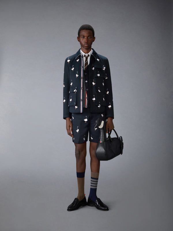 FINE MERINO WOOL FUNMIX V NECK CARDIGAN - image 3