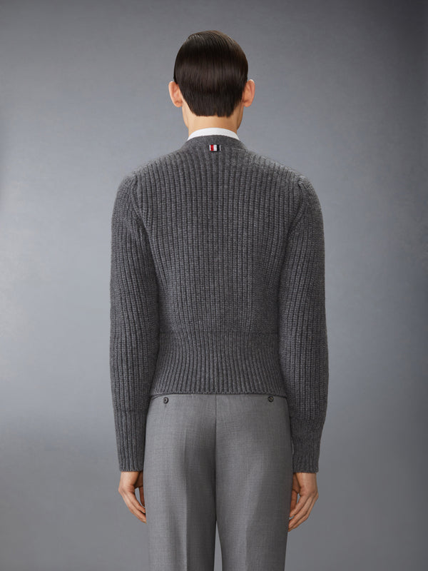 HALF STITCH CASHMERE CARDIGAN - image 2