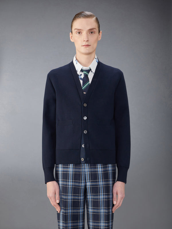 COTTON MILANO STITCH CARDIGAN - featured image