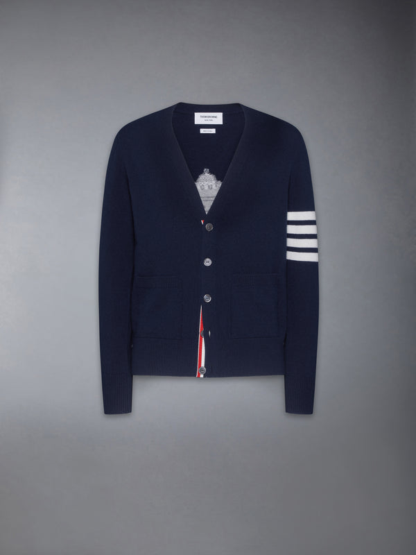 NUTCRACKER MERINO WOOL 4-BAR CARDIGAN - featured image