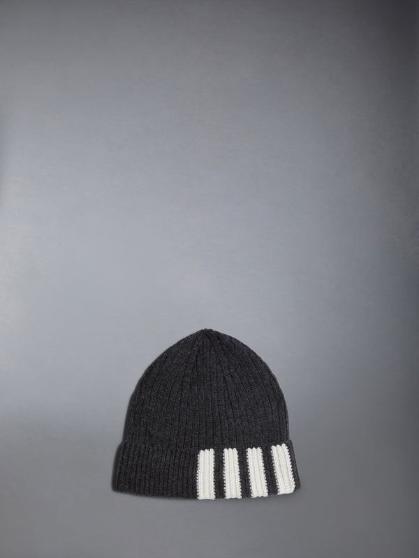 CASHMERE RIB 4-BAR HAT - featured image