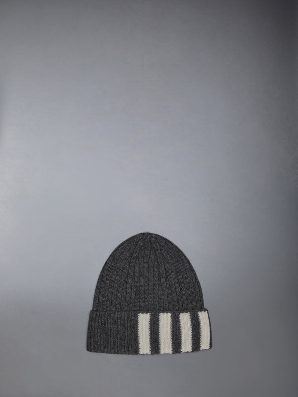 CASHMERE RIB 4-BAR HAT - featured image