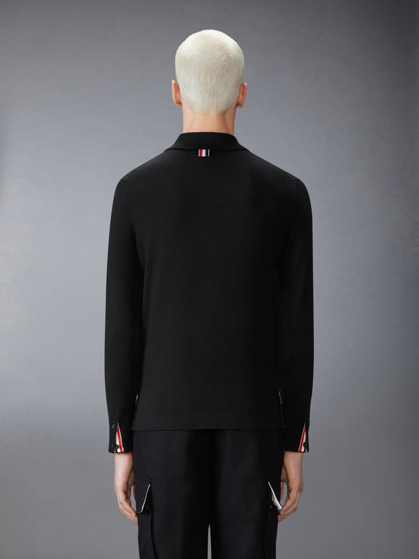 MERINO WOOL JERSEY STITCH LONG SLEEVE SHIRT - image 2