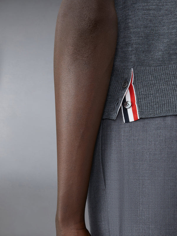 FINE MERINO WOOL 4-BAR POLO - image 4