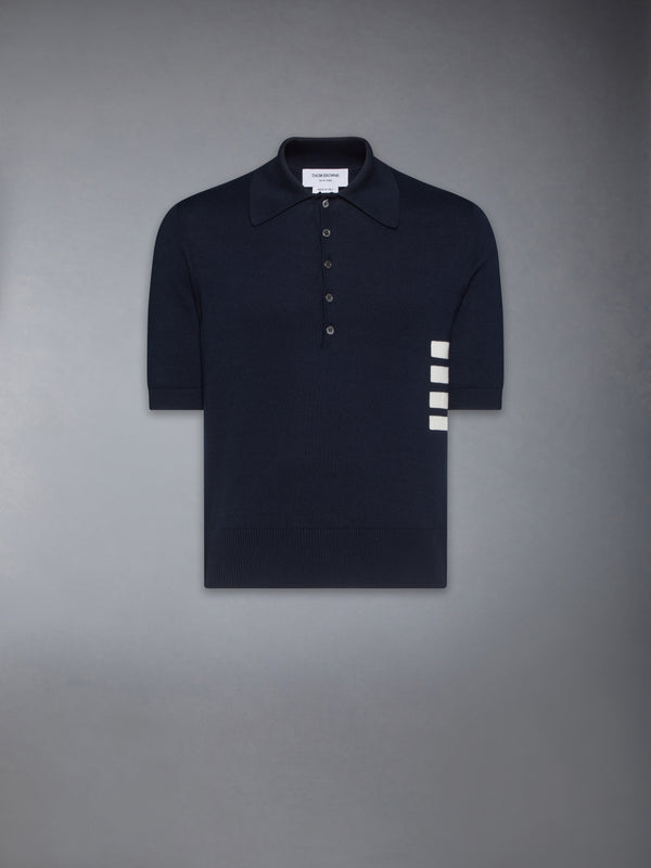 COTTON 4-BAR RELAXED FIT POLO - featured image