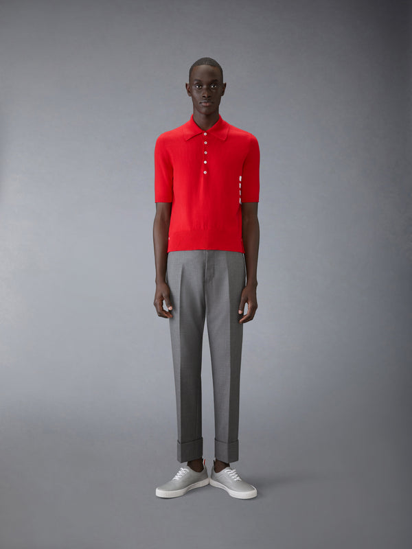 COTTON 4-BAR RELAXED FIT POLO - image 3