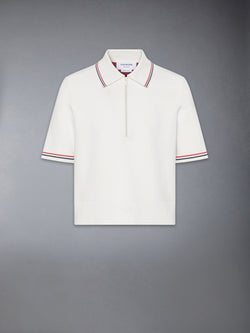 BROWNE 65 INTARSIA ZIP POLO