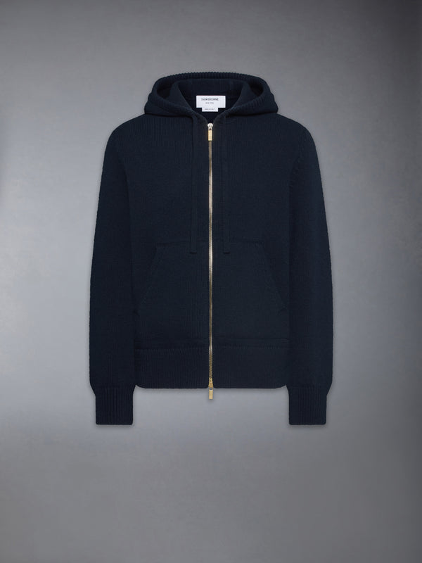 GEESE INTARSIA MERINO WOOL HOODIE - featured image