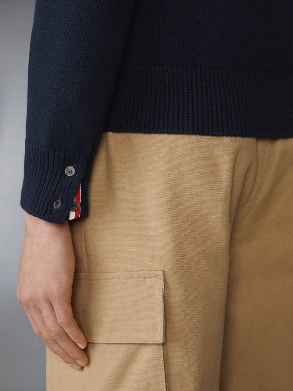 GEESE INTARSIA MERINO WOOL HOODIE - image 4