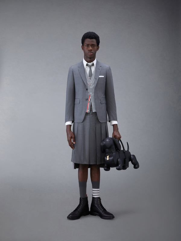 CASHMERE 4-BAR CLASSIC CARDIGAN VEST - image 4