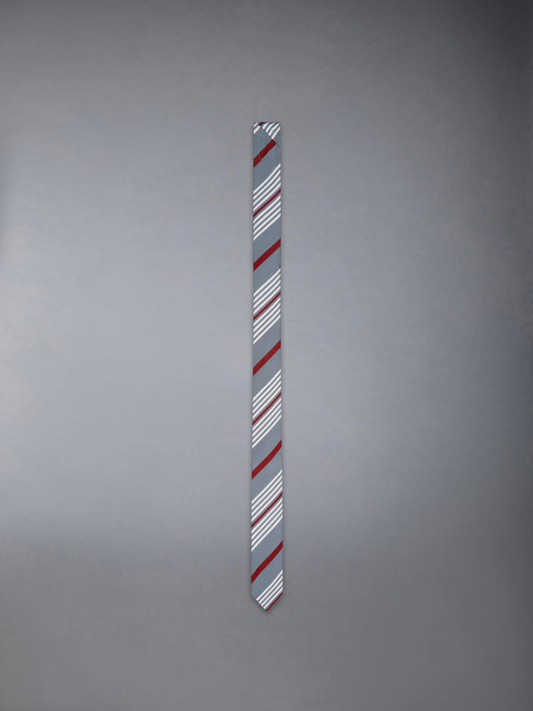 JACQUARD 4-BAR SILK COTTON TIE - featured image