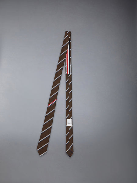 SHADOW STRIPE PIQUE WEAVE TIE