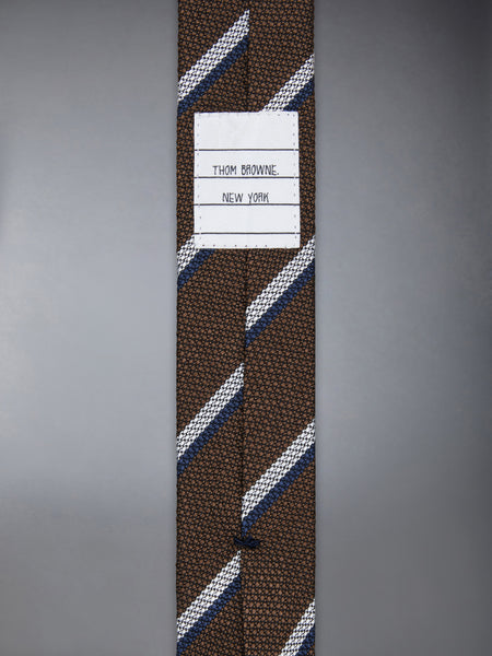 SHADOW STRIPE PIQUE WEAVE TIE