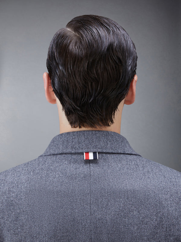 フランネル 4BAR クラシック チェスターフィールド オーバーコート - image 4