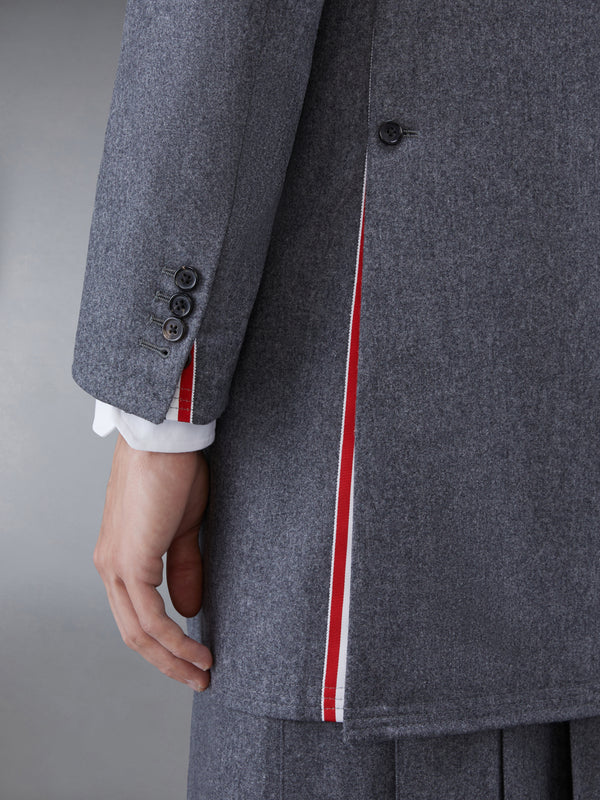 フランネル 4BAR クラシック チェスターフィールド オーバーコート - image 6