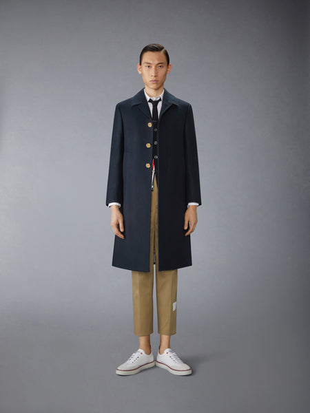 メルトン クラシック バルカラー オーバーコート