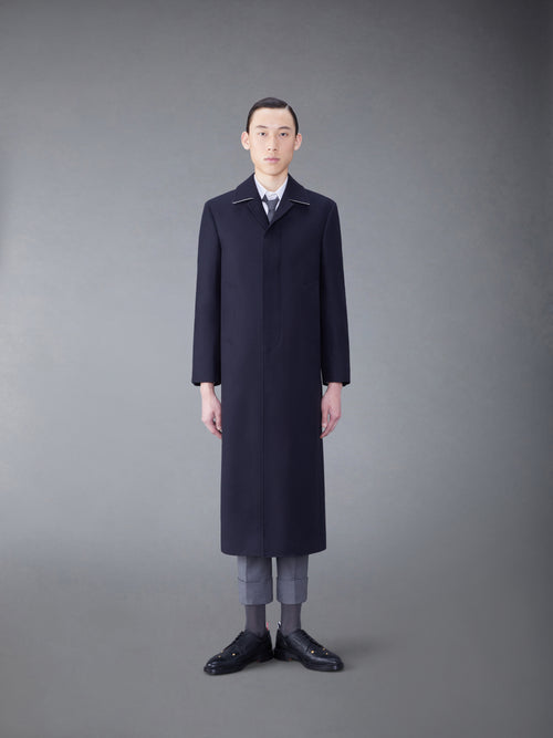 Melton Button Bal Collar Coat | Thom Browne