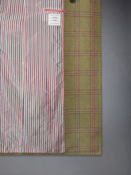 HUNTING TWEED OVERSIZED TRENCH