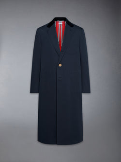 GABARDINE ELONGATED OVERCOAT