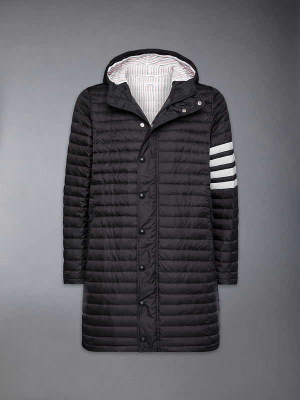 MATTE NYLON DOWN FILL QUILTED 4-BAR COAT - featured image