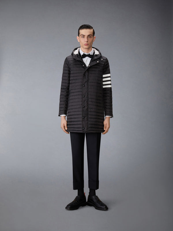 MATTE NYLON DOWN FILL QUILTED 4-BAR COAT - image 6