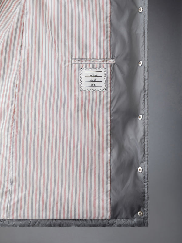 MATTE FINISH NYLON DOWN FILL 4-BAR HOOD COAT - image 7