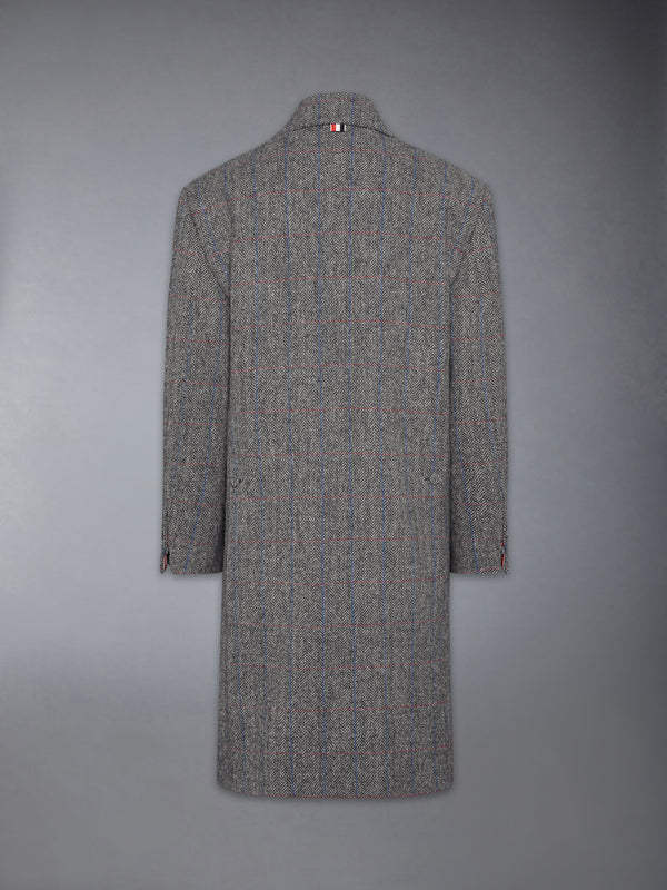 HUNTING TWEED OVERSIZED PEACOAT - image 9