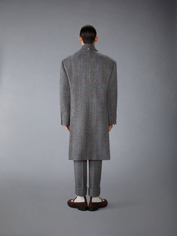 HUNTING TWEED OVERSIZED PEACOAT - image 3