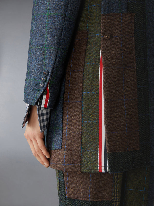 HUNTING TWEED CHESTERFIELD ARMBAND JACKET - image 4