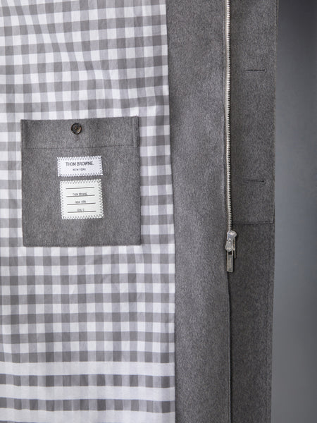 カシミア ウォータープルーフ フード付き パーカージャケット