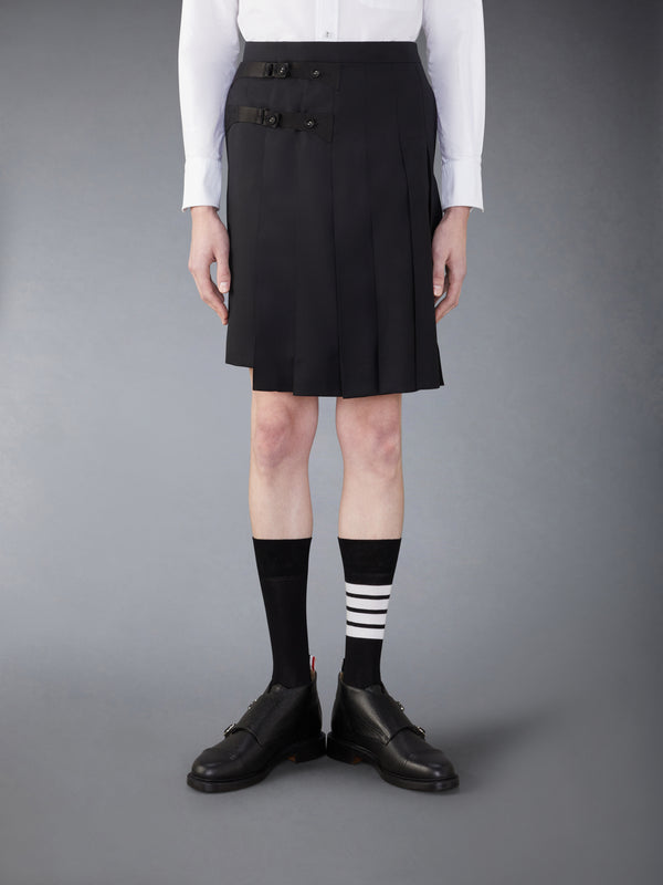 TWILL WOOL BACKSTRAP SKORT - featured image