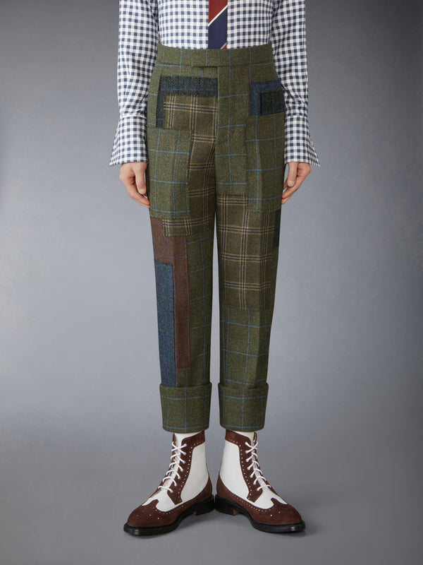 HUNTING TWEED BACKSTRAP TROUSER - image 1