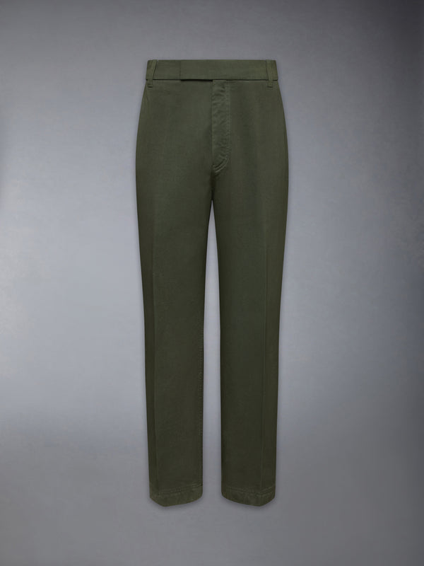 COTTON TWILL UTILITY CHINO TROUSER - featured image