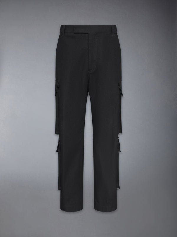WASHED COTTON UTILITY CHINO CARGO TROUSER - featured image