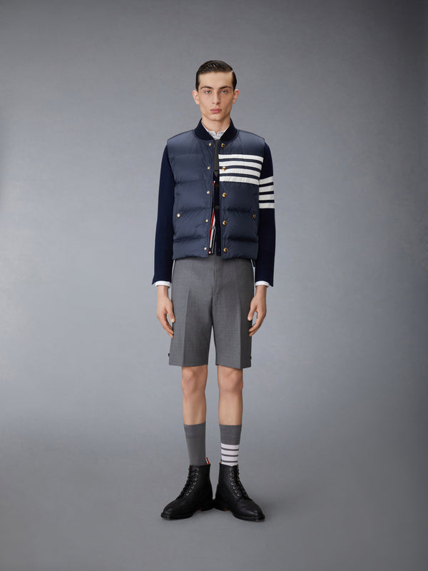 MATTE FINISH NYLON DOWN FILL 4-BAR VEST - image 3