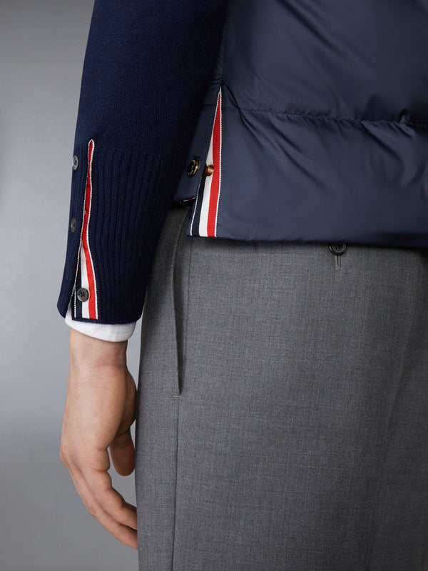 MATTE FINISH NYLON DOWN FILL 4-BAR VEST - image 4