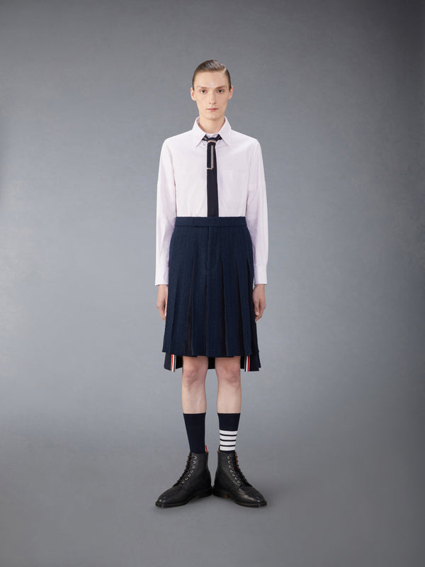 옥스포드 암밴드 셔츠 - image 4