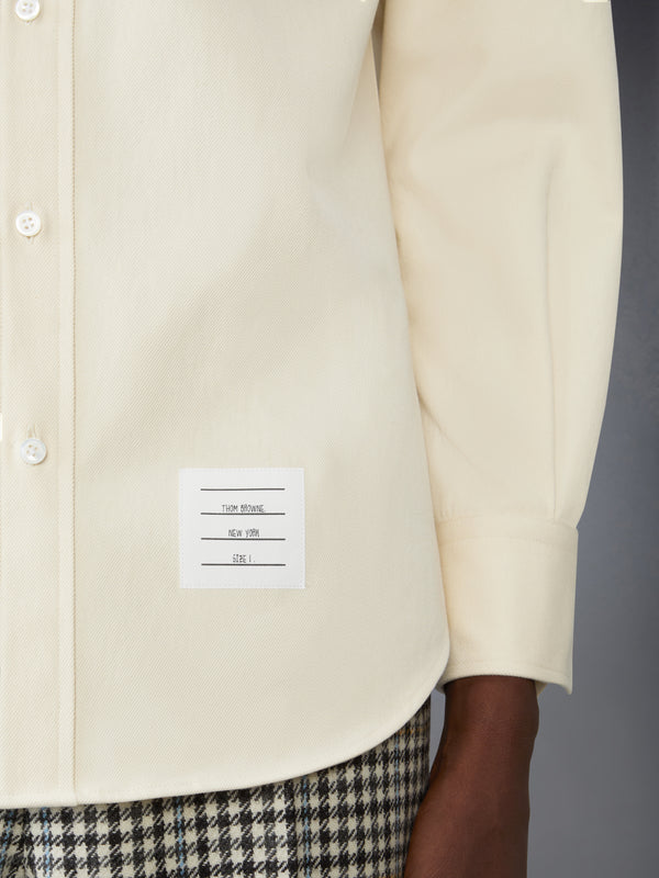 DENIM STRAIGHT FIT SHIRT - image 5