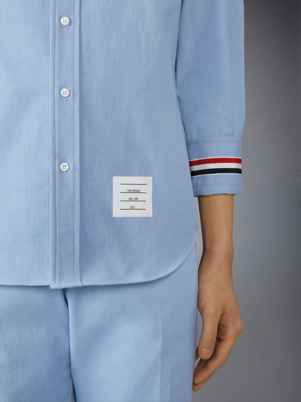 DENIM STRAIGHT FIT SHIRT - image 5