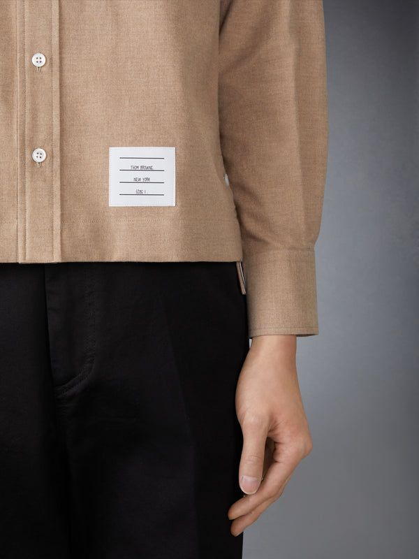 COTTON FLANNEL UTILITY SHIRT - image 5