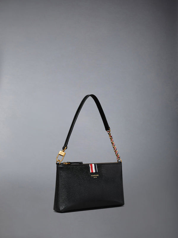 PEBBLE GRAIN ZIPPED MINI BAG - image 2