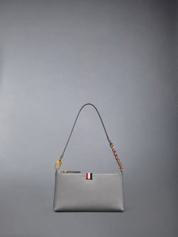 PEBBLE GRAIN ZIPPED MINI BAG