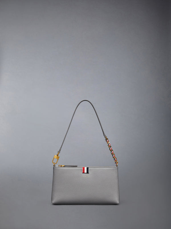 PEBBLE GRAIN ZIPPED MINI BAG - featured image